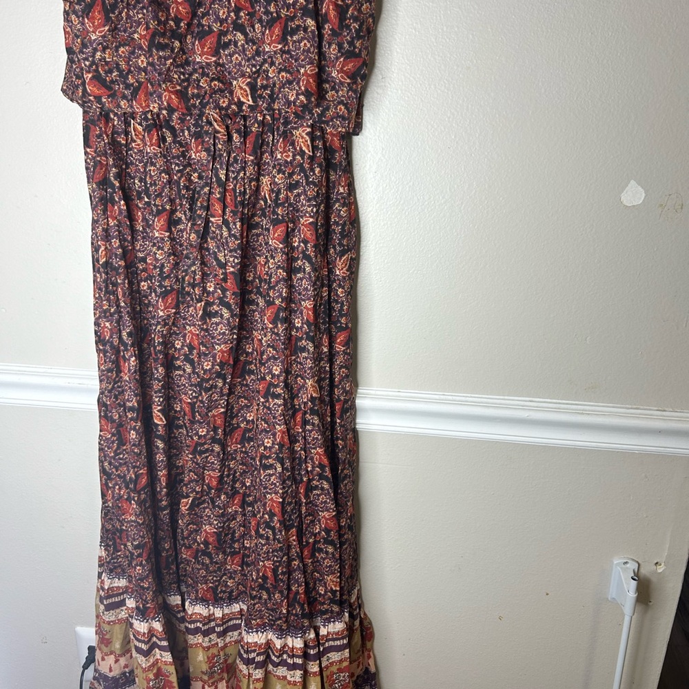COPY - Free People Tangier Babydoll Floral Maxi large - Picture 3 of 12